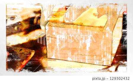 スケッチ風 スケッチ 升 伝統 工場 製作所 手作り 職人 手作業 量器 技 木 木材 加工 機械 スケッチ風 スケッチ 升 伝統 工場 製作所 手作り 職人 手作業 量器 技 木 木材 加工 機械 129302432