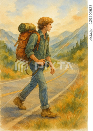 バックパッキング バックパック トレッキング 129303628