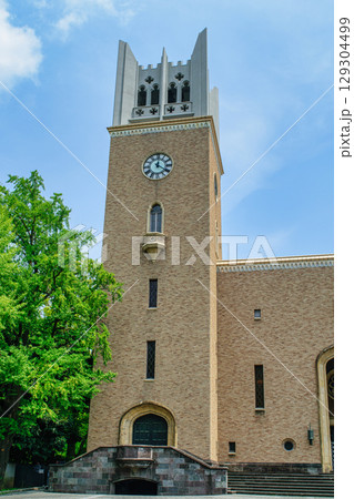 早稲田大学　大隈記念講堂　国の重要文化財 129304499