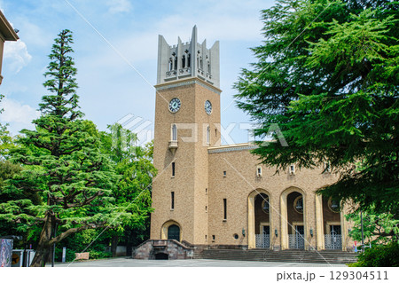 早稲田大学 大隈記念講堂 国の重要文化財 早稲田大学 大隈記念講堂 国の重要文化財 129304511