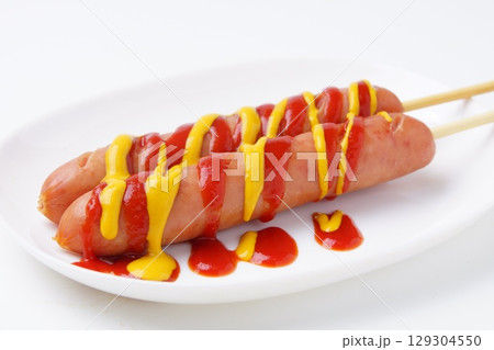 フランクフルト　 ソーセージ　 ウインナー　 129304550