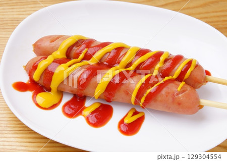 フランクフルト ソーセージ ウインナー フランクフルト ソーセージ ウインナー 129304554