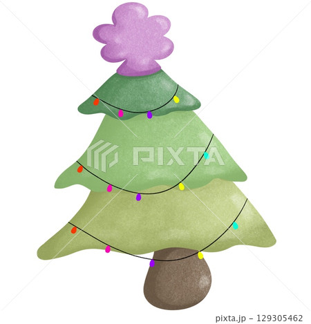 Cute Christmas ornaments baubles clipart Cute Christmas ornaments baubles clipart 129305462