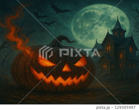 ハロウィン 129305997