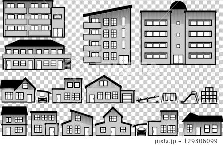 低層住宅插圖集 129306099