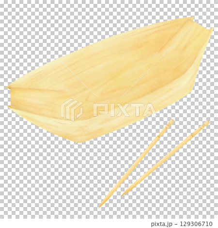 船形盤和牙籤 129306710