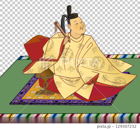 Portrait of Emperor Sanjo 129307232