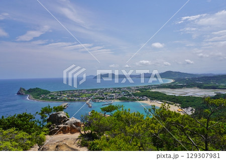 糸島 立石山登山道より芥屋の大門 糸島 立石山登山道より芥屋の大門 129307981
