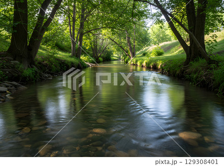 緑のある風景 129308401