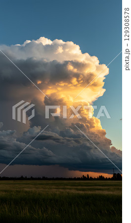 積乱雲 129308578