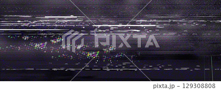 Pixel glitch texture with distortion effect 129308808