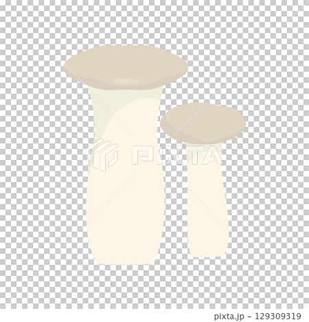 エリンギのアイコンイラスト 129309319