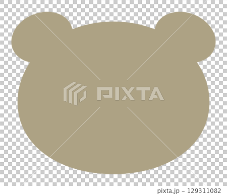 Bear icon illustration 129311082