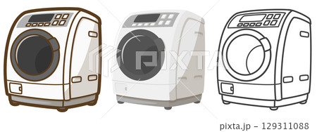 ドラム式洗濯機 129311088