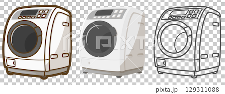 ドラム式洗濯機 129311088