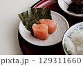 白ごはんに合うタラコと海苔 129311660