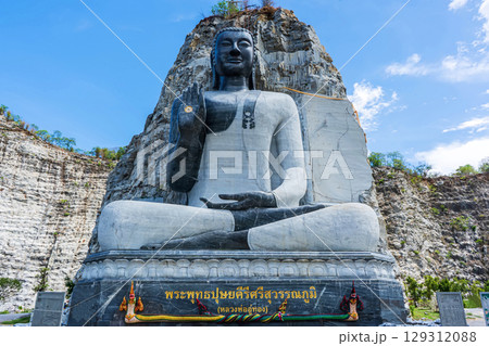 Wat Khao Tham Thiam is landmark in Thailand Wat Khao Tham Thiam is landmark in Thailand 129312088