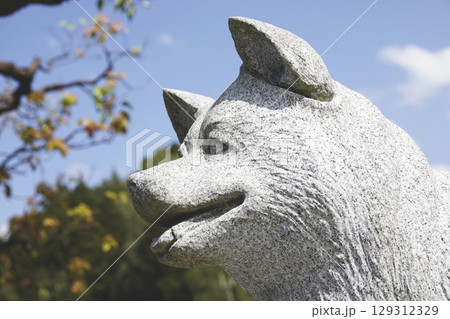 柴犬の祖  石号（石州犬）の石碑 129312329