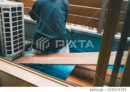 ベランダリフォーム 129313781