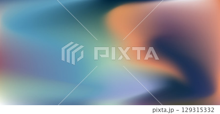 Contrast muted peach orange, dark indigo, blue and green vector soft fuzz fluid mesh gradient background. Smooth wavy deep aesthetic 3d backdrop for ui web design, futuristic liquid flowing design Contrast muted peach orange, dark indigo, blue and green vector soft fuzz fluid mesh gradient background. Smooth wavy deep aesthetic 3d backdrop for ui web design, futuristic liquid flowing design 129315332