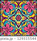 seamless pattern with decorative elements seamless pattern with decorative elements 129315544