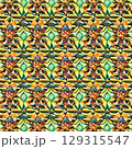 seamless pattern with colorful flowers seamless pattern with colorful flowers 129315547
