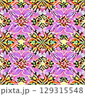 seamless pattern with decorative elements seamless pattern with decorative elements 129315548