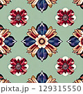 seamless floral pattern with wildflowers seamless floral pattern with wildflowers 129315550