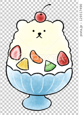 Polar Bear Shaved Ice 129317490
