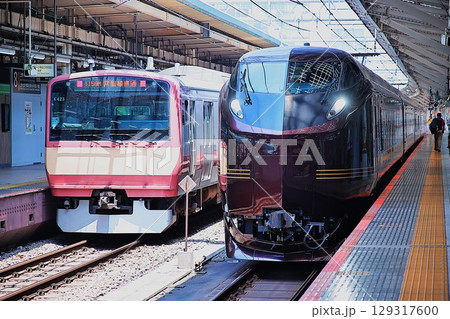 東京駅でE531系赤電と顔合わせしたE655系 東京駅でE531系赤電と顔合わせしたE655系 129317600