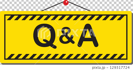 シンプルな黄色い矢印のアイコン 129317724