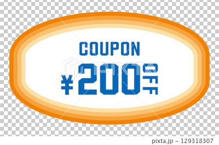 夏季色彩的折扣優惠券向量插圖 129318307