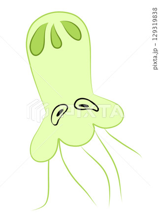 カラフルなクラゲ 129319838