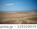 砂漠に広がる青空 129320039