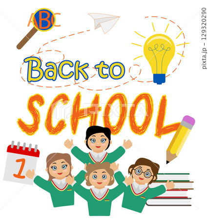 back to school background for start of schoolyear vector illustration back to school background for start of schoolyear vector illustration 129320290