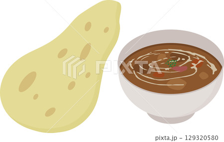 カレーとナン カレーとナン 129320580