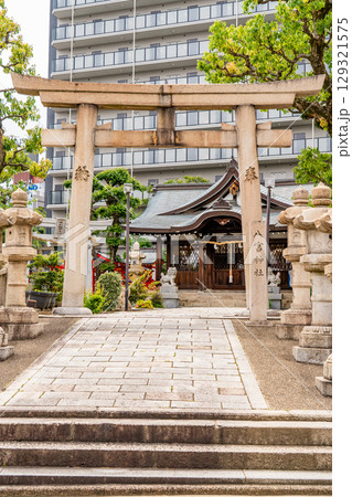 神戸八社巡り 八宮神社/六宮神社(生田裔神八社の八柱目/六柱目)鳥居(村の鎮守社)神戸市中央区楠町 神戸八社巡り 八宮神社/六宮神社(生田裔神八社の八柱目/六柱目)鳥居(村の鎮守社)神戸市中央区楠町 129321575