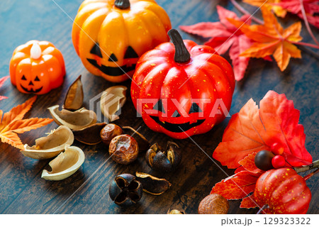 ハロウィンのかぼちゃ ハロウィンのかぼちゃ 129323322