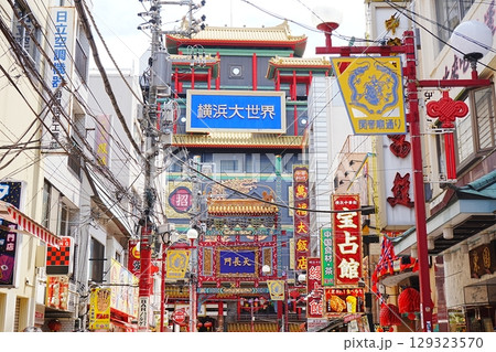 日本 神奈川県 横浜中華街 日本 神奈川県 横浜中華街 129323570