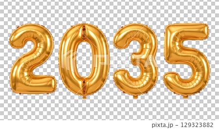 Balloon Number For New Year Balloon Number For New Year 129323882