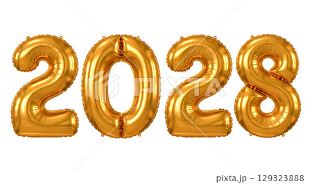 Balloon Number For New Year Balloon Number For New Year 129323888