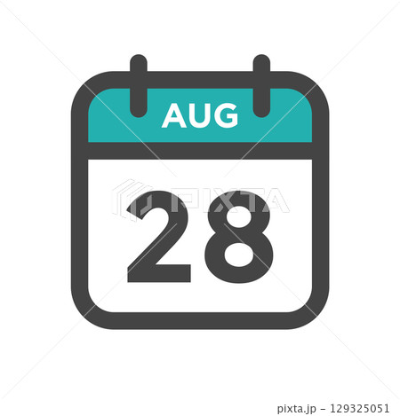 August 28 Calendar Day or Calender Date for Deadlines or Appointment August 28 Calendar Day or Calender Date for Deadlines or Appointment 129325051
