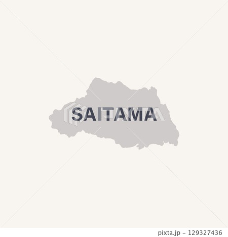 埼玉県のアイコン、日本の47都道府県のアイコンより 埼玉県のアイコン、日本の47都道府県のアイコンより 129327436