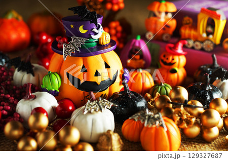 ハロウィン・イメージ ハロウィン・イメージ 129327687