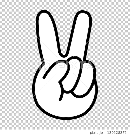 手書き_指数字_ベクター素材_02_B 129328273