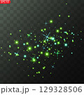 Christmas glowing dust confetti light 129328506