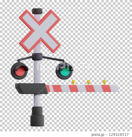 railway crossing 129328517