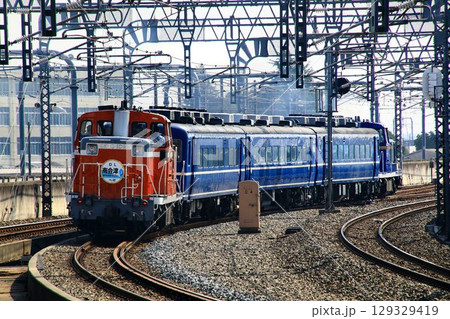 初秋の南会津へプッシュプル列車が行く…DL大樹『南会津』 129329419