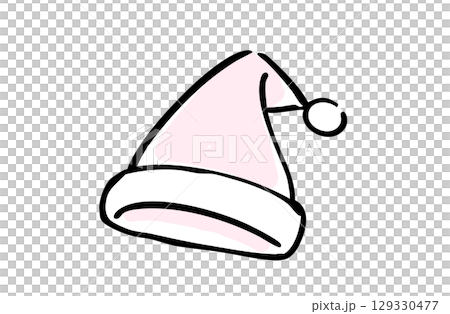 可愛的彩色睡帽插圖，幫助您睡個好覺 129330477