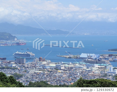 静岡県 清水港に客船 2隻入港 8月 静岡県 清水港に客船 2隻入港 8月 129330972